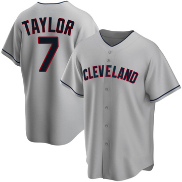 Jake Taylor Men's Replica Cleveland Guardians Gray Road Jersey