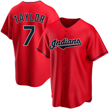 Jake Taylor Men's Replica Cleveland Guardians Red Alternate Jersey