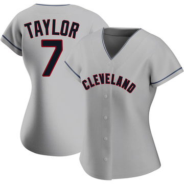 Jake Taylor Women's Authentic Cleveland Guardians Gray Road Jersey