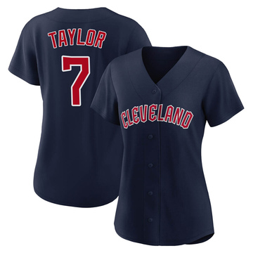 Jake Taylor Women's Authentic Cleveland Guardians Navy Alternate Jersey