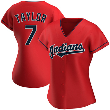 Jake Taylor Women's Authentic Cleveland Guardians Red Alternate Jersey