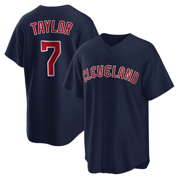 Jake Taylor Youth Replica Cleveland Guardians Navy Alternate Jersey