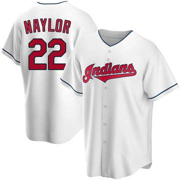 CLEVELAND GUARDIANS JOSH NAYLOR REPLICA JERSEY 5/27 SGA SIZE XL