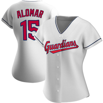 Sandy Alomar 1995 Cleveland Indians Alt Navy Blue World Series Men's Jersey