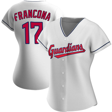 Cleveland indians jersey terry francona adult extra large 1XL white casual  mens*