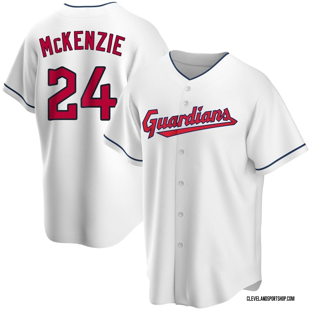 Triston McKenzie Jersey, Authentic Guardians Triston McKenzie